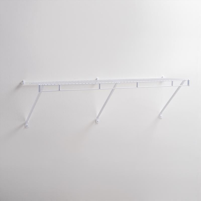 Rubbermaid 48 in. H X 12 in. W X 48 in. L Steel Wardrobe Shelf Kit