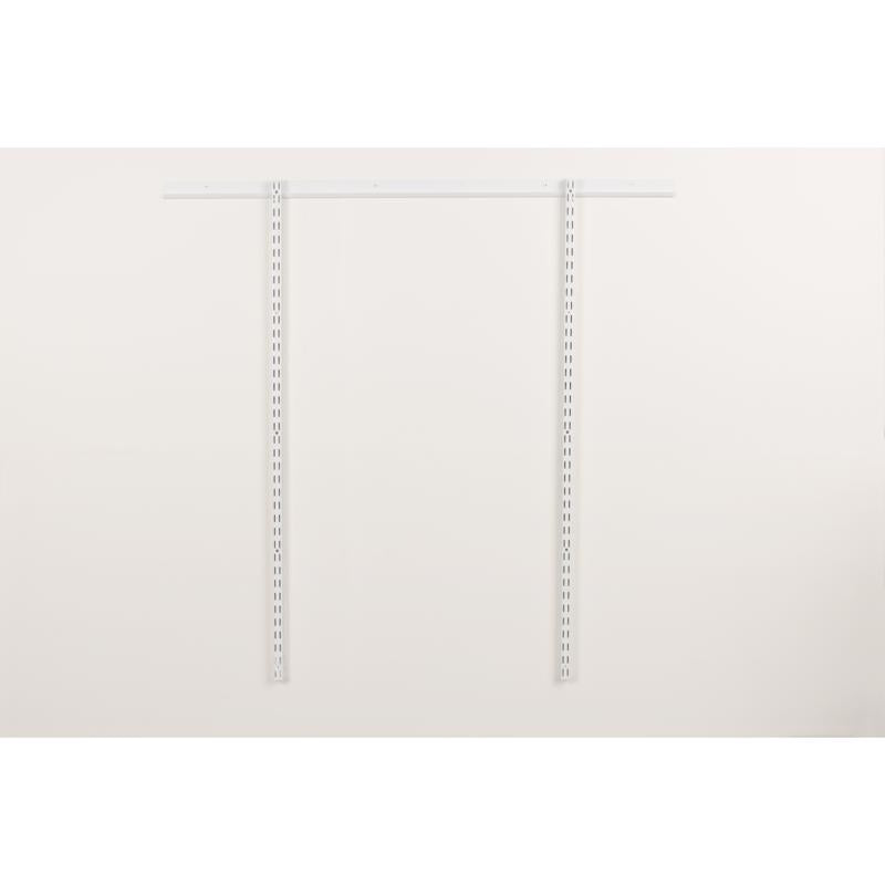 Rubbermaid .5 in. H X 1.7 in. W X 80 in. L Steel Wall Mount Upright
