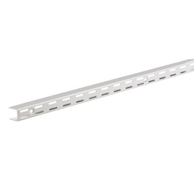 Rubbermaid 1 in. H X .9 in. W X 47-1/2 in. L Steel Wall Mount Upright