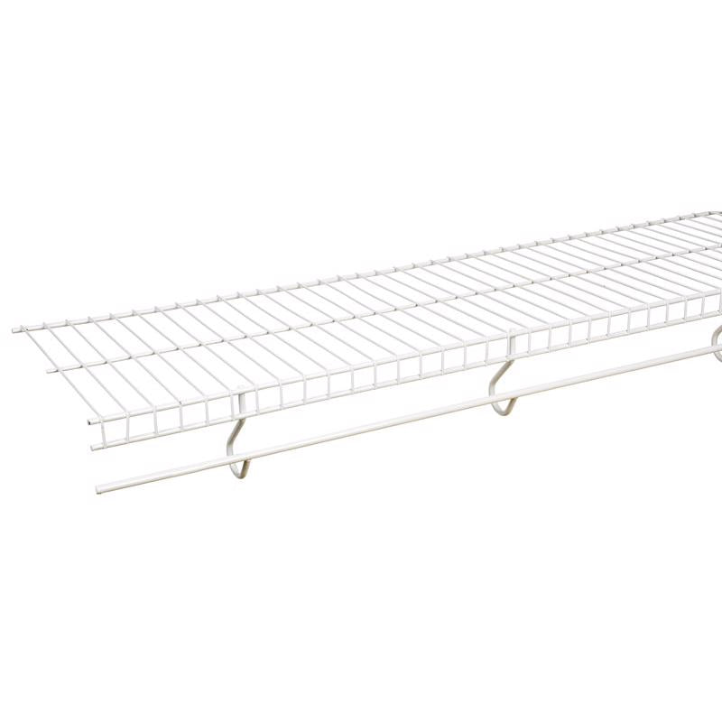 Rubbermaid 96 in. H X 12 in. W X 8 ft. L Steel Free Slide Shelf