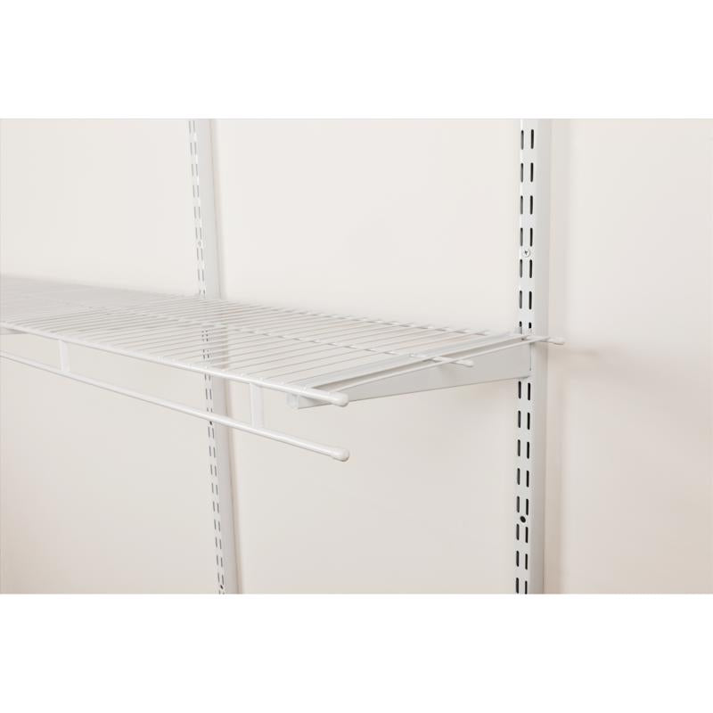 Rubbermaid 96 in. H X 12 in. W X 1.9 in. L Steel Wardrobe Shelf