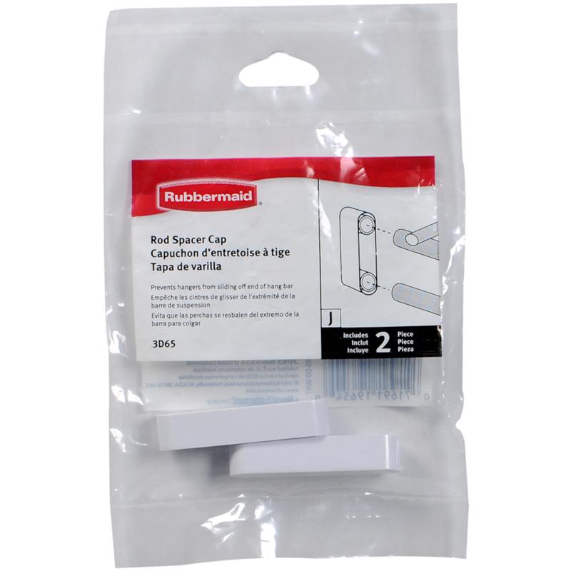 Rubbermaid 6.8 in. H X 4.5 in. W X .5 in. L Plastic Rod Spacer Cap
