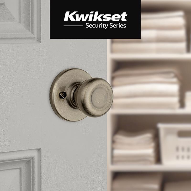 Kwikset Tylo Antique Brass Dummy Knob Right or Left Handed