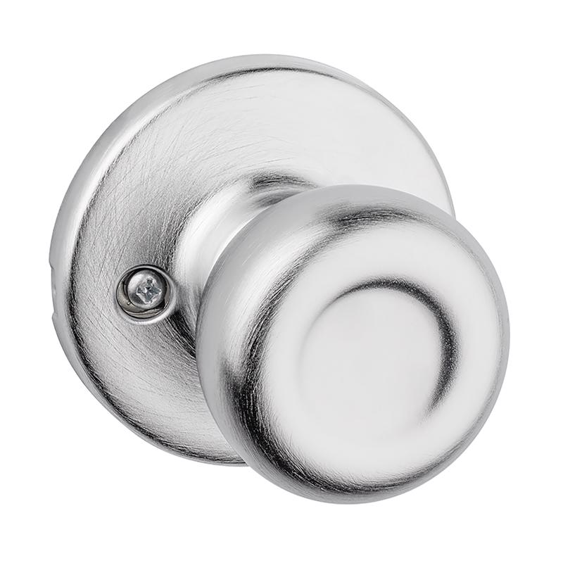 Kwikset Tylo Satin Chrome Dummy Knob Right or Left Handed
