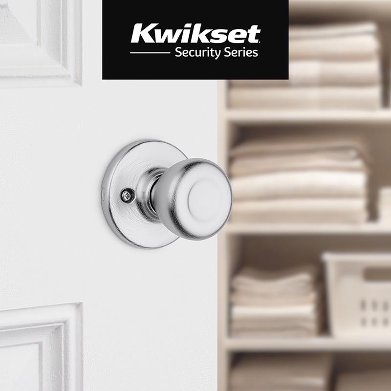 Kwikset Tylo Satin Chrome Dummy Knob Right or Left Handed
