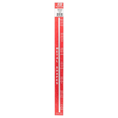 K&S 12 in. L X 3/16 in. D Aluminum Rod