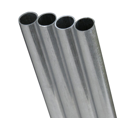 K&S 3/8 in. D X 1 ft. L Round Aluminum Tube