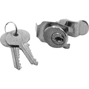 Prime-Line Nickel Steel Counter Clockwise Mailbox Lock For Bommer 2