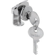 Prime-Line Brushed Nickel Steel Clockwise Mailbox Lock For Dura-Steel 2