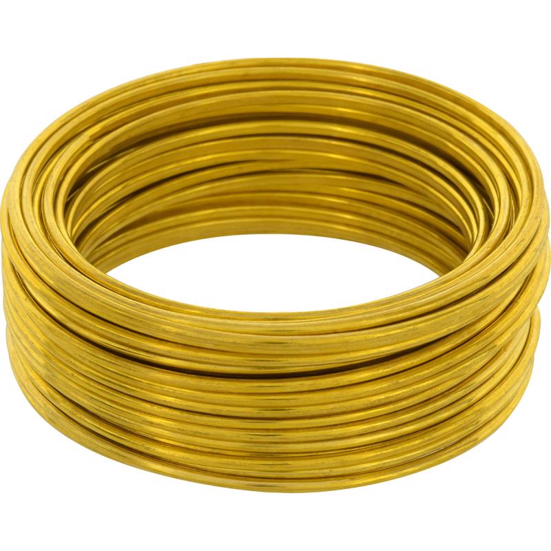 HILLMAN 25 ft. L Brass 16 Ga. Hobby Wire