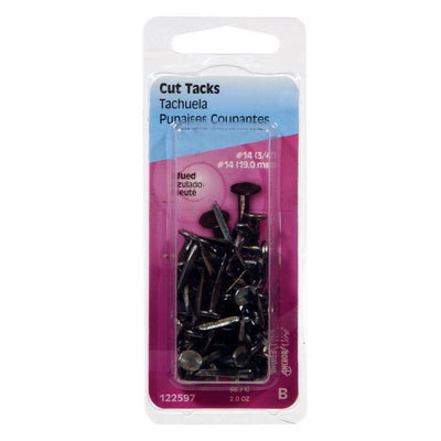HILLMAN Anchor Wire No. 14 X 3/4 in. L Blue Steel Cut Tacks