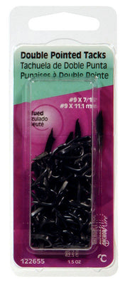 HILLMAN Anchor Wire No. 5 X 7/16 in. W X 3/8 in. L Blue Steel Double Point Tack Staple 5 Ga. 1
