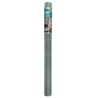 Garden Craft 36 in. H X 10 ft. L Galvanized Steel Hardware Cloth 1/2 in.