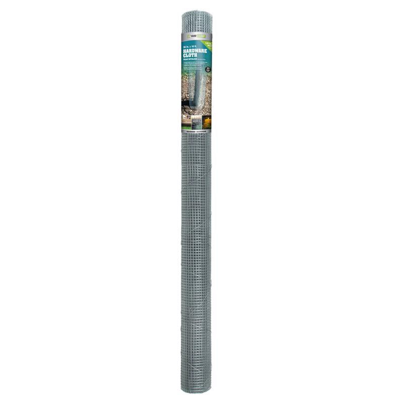 Garden Craft 36 in. H X 10 ft. L Galvanized Steel Hardware Cloth 1/4 in.