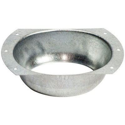 Amerimax 1.5 in. H X 4 in. W X 3 in. L Metallic Galvanized Steel K Gutter Outlet