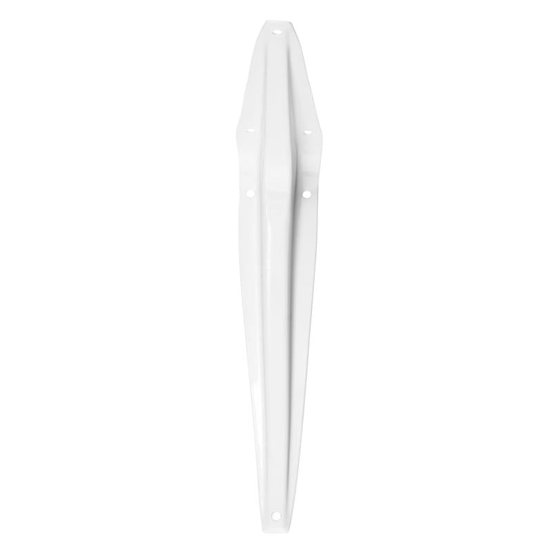 Hampton White Steel Shelf Support 18 Ga. 6 in. L 100 lb