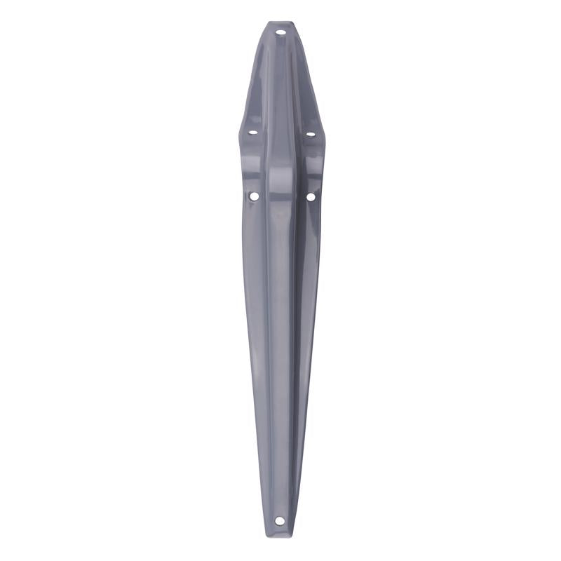 Hampton Gray Steel Shelf Support 18 Ga. 6 in. L 100 lb