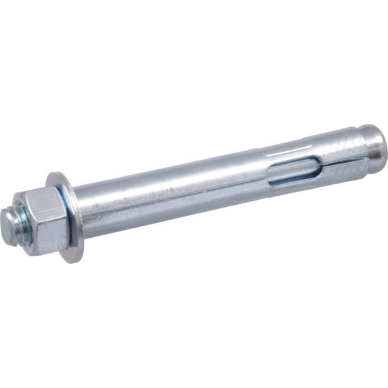 HILLMAN 5/8 in. D X 4-1/4 in. L Steel Hex Head Sleeve Anchors 10 pc
