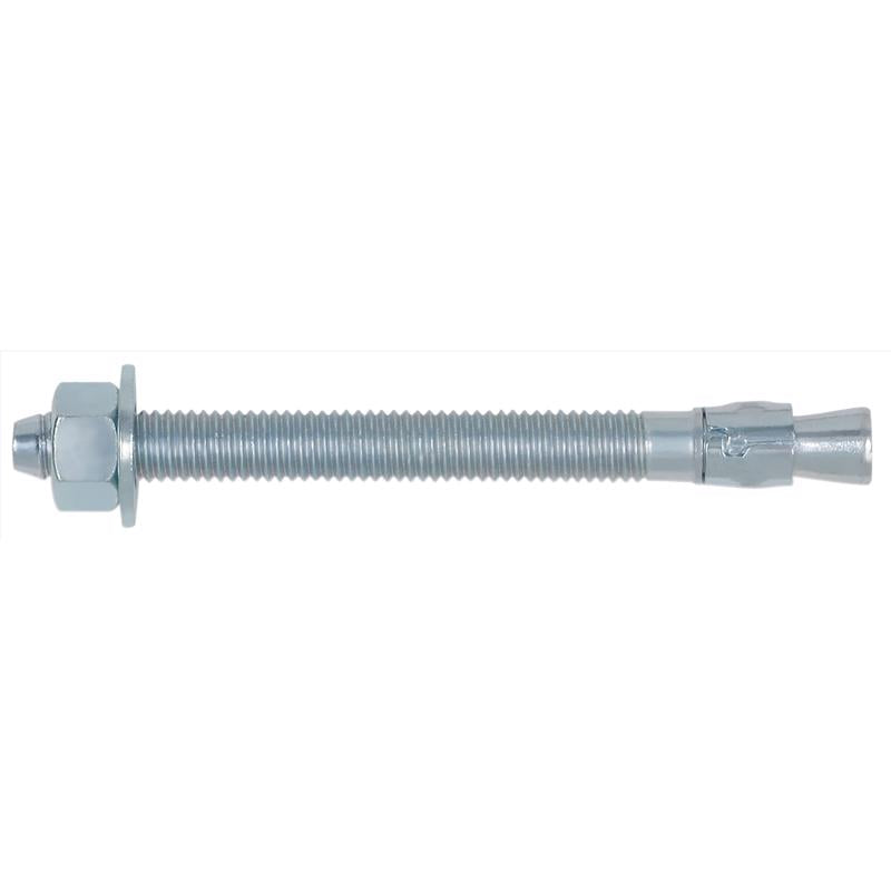 HILLMAN 5/8 in. D X 5 in. L Steel Round Head Wedge Anchor 10 pc
