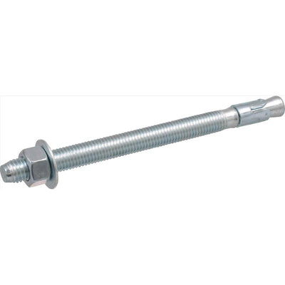 HILLMAN 5/8 in. D X 8-1/2 in. L Steel Round Head Wedge Anchor 10 pc