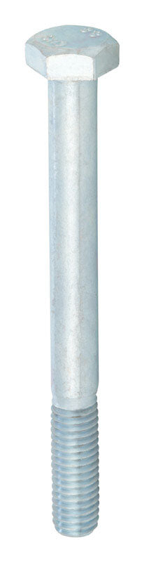 HILLMAN M8-1.25 mm D X 80 mm L Heat Treated Steel Hex Head Cap Screw