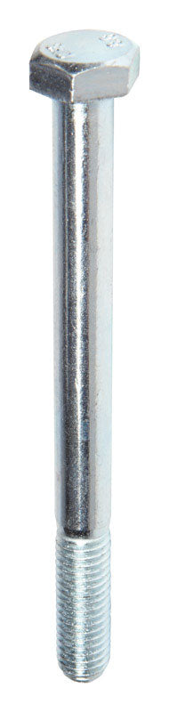 HILLMAN M8-1.25 mm D X 90 mm L Heat Treated Steel Hex Head Cap Screw