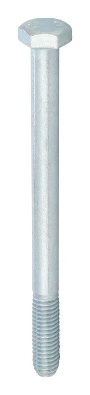 HILLMAN M8-1.25 mm D X 100 mm L Heat Treated Steel Hex Head Cap Screw