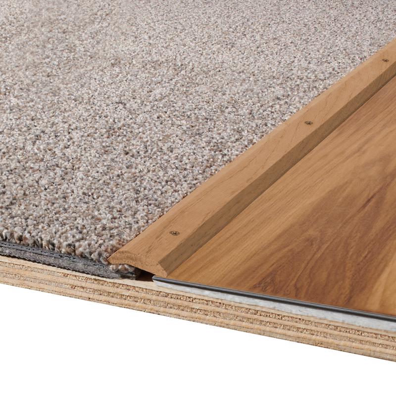 M-D Building Products 0.75 in. H X 1.44 in. W X 36 in. L Unfinished Hardwood Carpet Trim