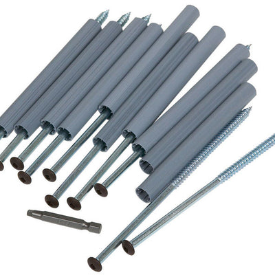 Amerimax 7 in. L Hex/Slotted Hex Head Gutter Screw w/Ferrule 10 pk