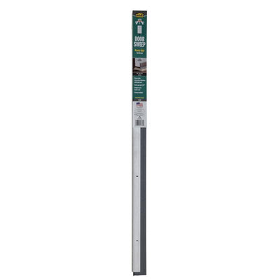 M-D Building Products Silver Aluminum Sweep For Doors 36 in. L X 2.13 in.