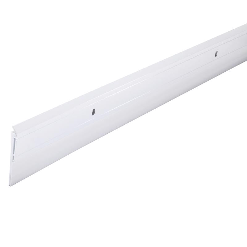 M-D Building Products White Aluminum/Vinyl Sweep For Doors 36 in. L X 2.13 in.