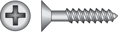 HILLMAN No. 10 X 2 in. L Phillips Black Phosphate Twin Thread Cabinet Screws