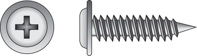 HILLMAN No. 8 Ga. X 1 in. L Phillips Truss Head Self-Piercing Screws