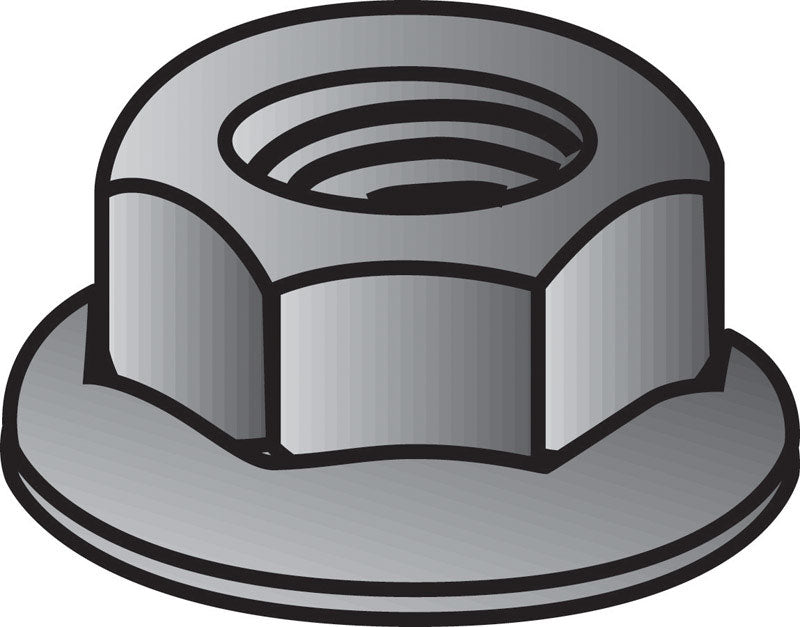 HILLMAN 1/4 in. Zinc-Plated Steel USS Whiz Lock Nut