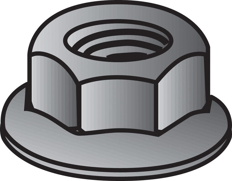 HILLMAN 5/16 in. Zinc-Plated Steel USS Whiz Lock Nut