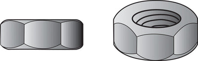 HILLMAN 5/16 in. Zinc-Plated Steel SAE Hex Nut