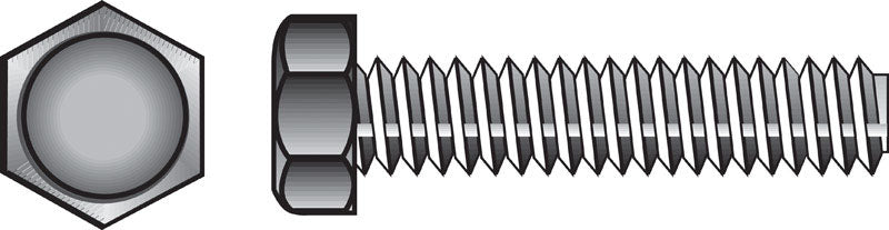HILLMAN 1/4 in. D X 1-1/2 in. L Zinc Plated Steel Hex Tap Bolt