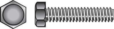 HILLMAN 1/4 in. D X 1-1/2 in. L Zinc Plated Steel Hex Tap Bolt