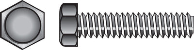 HILLMAN 1/2 in. D X 3-1/2 in. L Zinc Plated Steel Hex Tap Bolt 25 pk