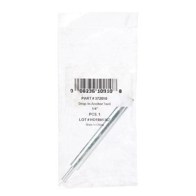 HILLMAN 1/4 in. D X 4.125 in. L Carbon Steel Round Head Setting Tool Drop-In Anchor