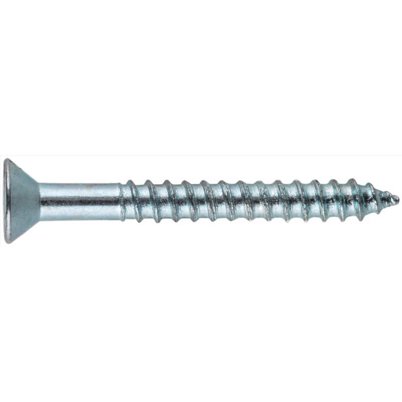 HILLMAN No. 10 X 3/4 in. L Phillips Zinc-Plated Coarse Wood Screws 100 pk