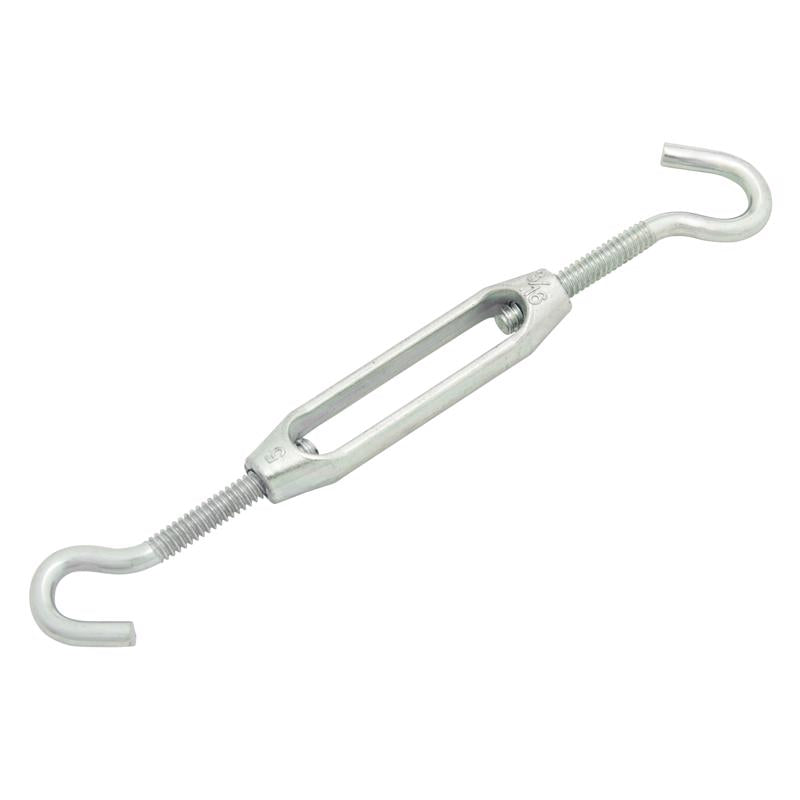 Hampton Zinc-Plated Aluminum/Steel Turnbuckle 60 lb 4.0 in. L