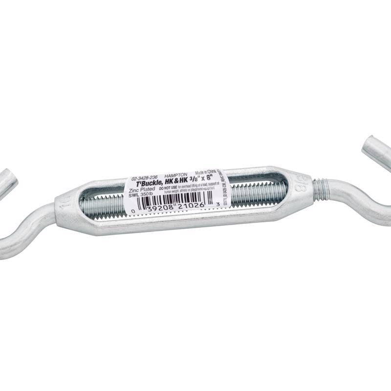 Hampton Zinc-Plated Aluminum/Steel Turnbuckle 350 lb