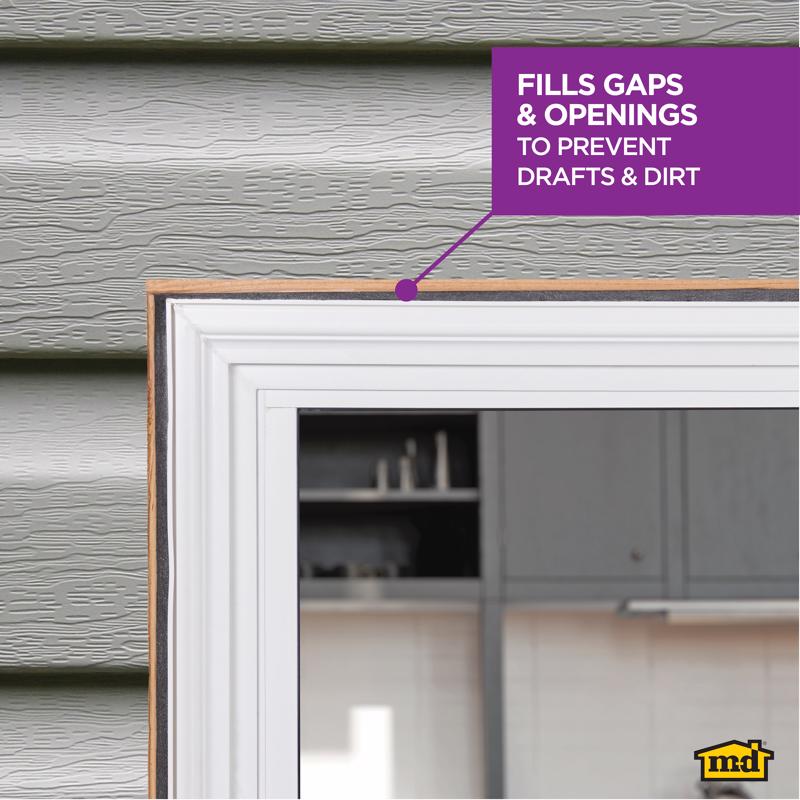 M-D Building Products Gray Foam Caulk Backer Rod For Gaps and Openings 240 in. L X 0.5 in.