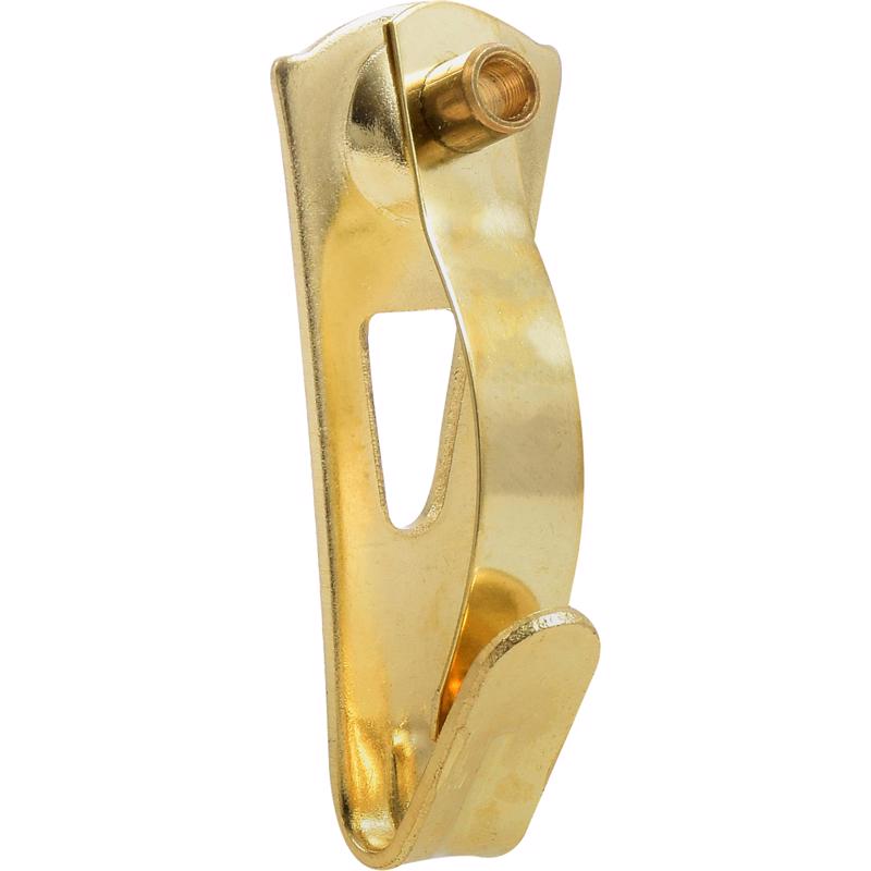 HILLMAN Anchor Wire Brass-Plated Gold Safety Picture Hanger 30 lb 2 pk