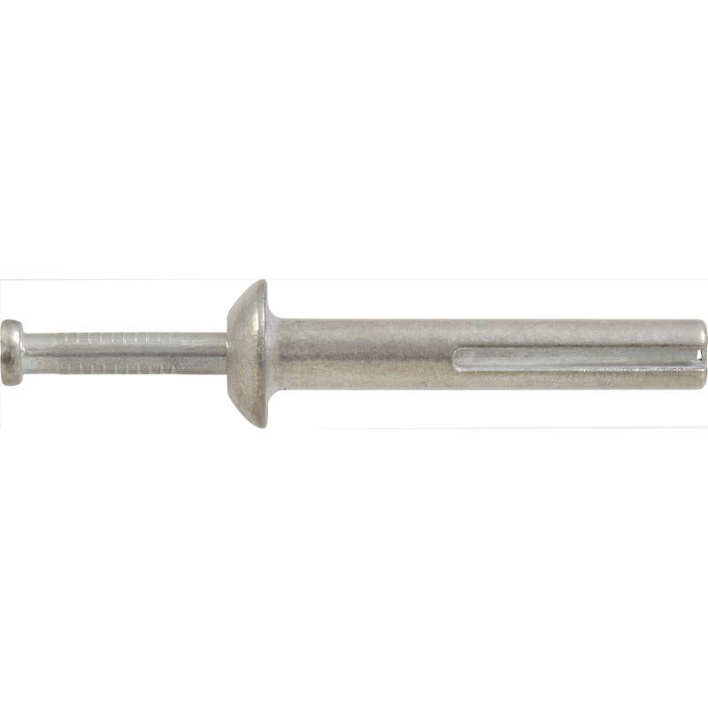 HILLMAN 1/4 in. D X 1-1/2 in. L Zinc Round Head Hammer Drive Anchor 12 pk
