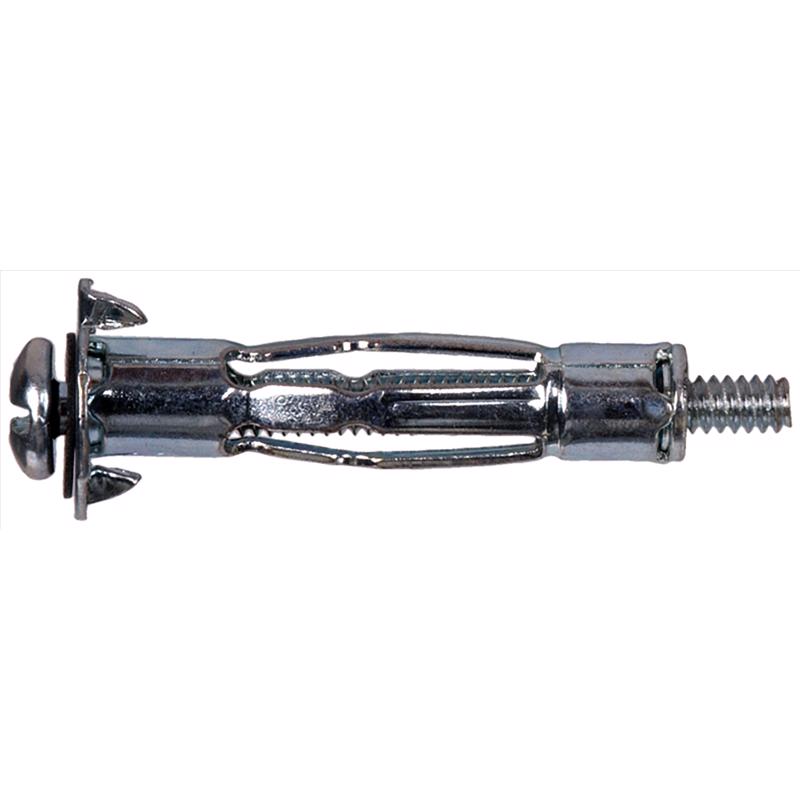 HILLMAN 1/8 in. D X 1-1/2 in. L Steel Pan Head Hollow Wall Anchors 2 pk