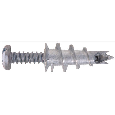 HILLMAN .164 in. D X 1.5 in. L Zinc Pan Head Drywall Anchors 10 pc