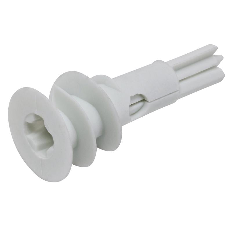 HILLMAN .164 in. D X 1.5 in. L Plastic Pan Head Drywall Anchor 10 pc
