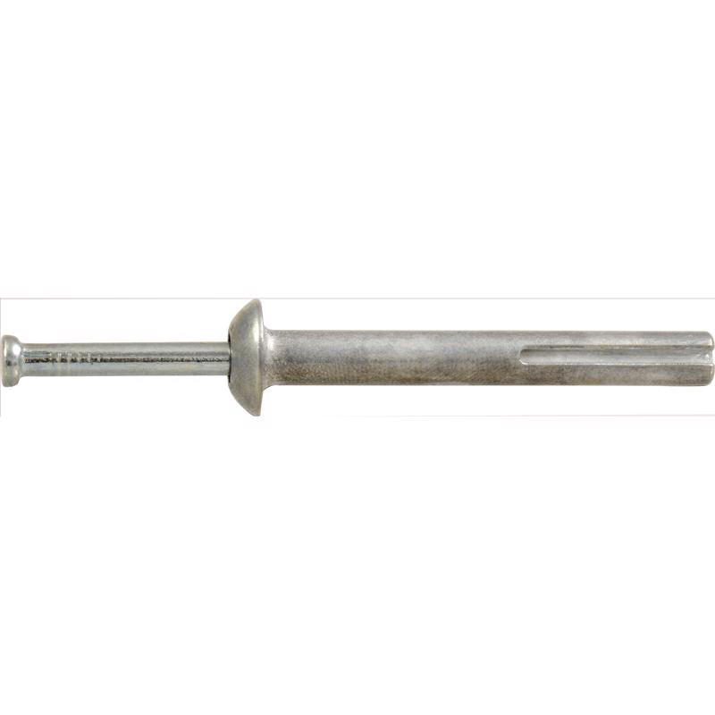 HILLMAN 1/4 in. D X 2 in. L Zinc Round Head Hammer Drive Anchor 2 pk